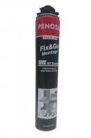 Клей монтажный для пенополистирола аэрозольный PENOSIL Premium Fix&Go Montage, 750 мм