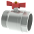 Шаровый клапан 2” Thermotech, плоское соединение